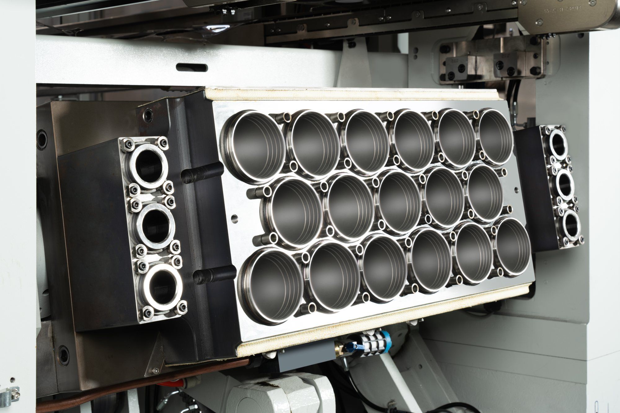 TILTING-MOLD TOOLING — IN MACHINE